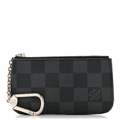 Louis Vuitton LOUIS VUITTON Damier Graphite Key Pouch 1 of 6