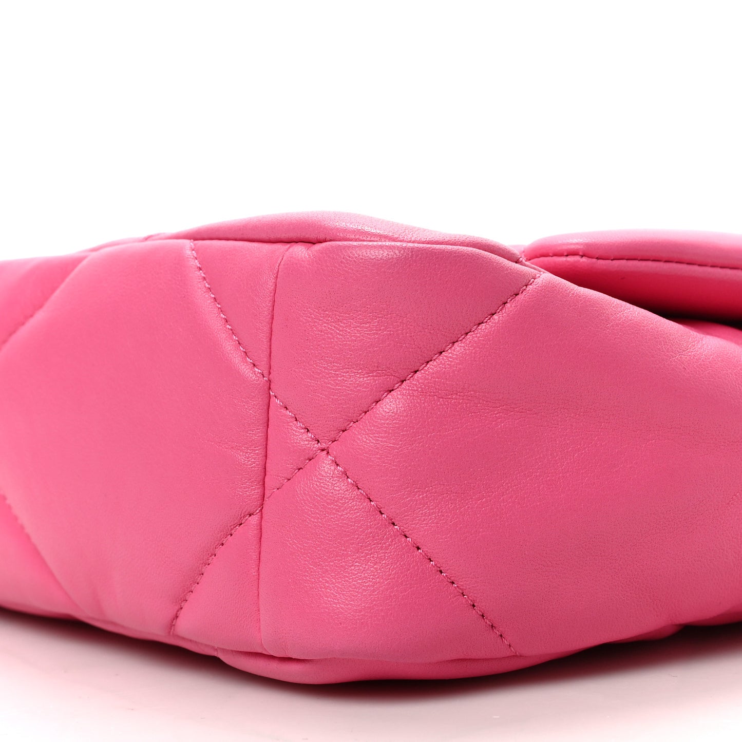 Lambskin Quilted Medium Chanel 19 Flap Pink