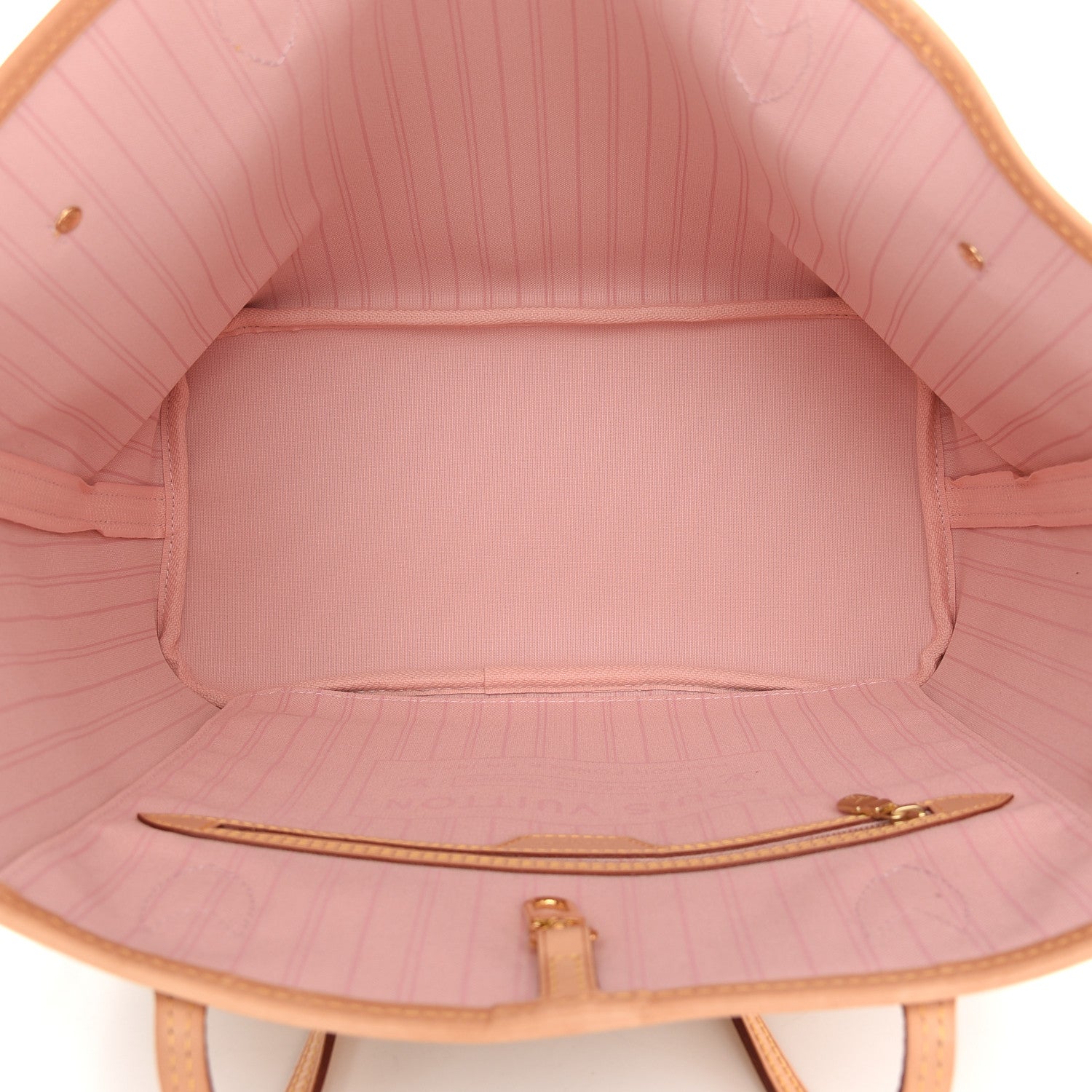 Louis Vuitton Damier Azur Neo Neverfull MM Rose Ballerine 6 of 11