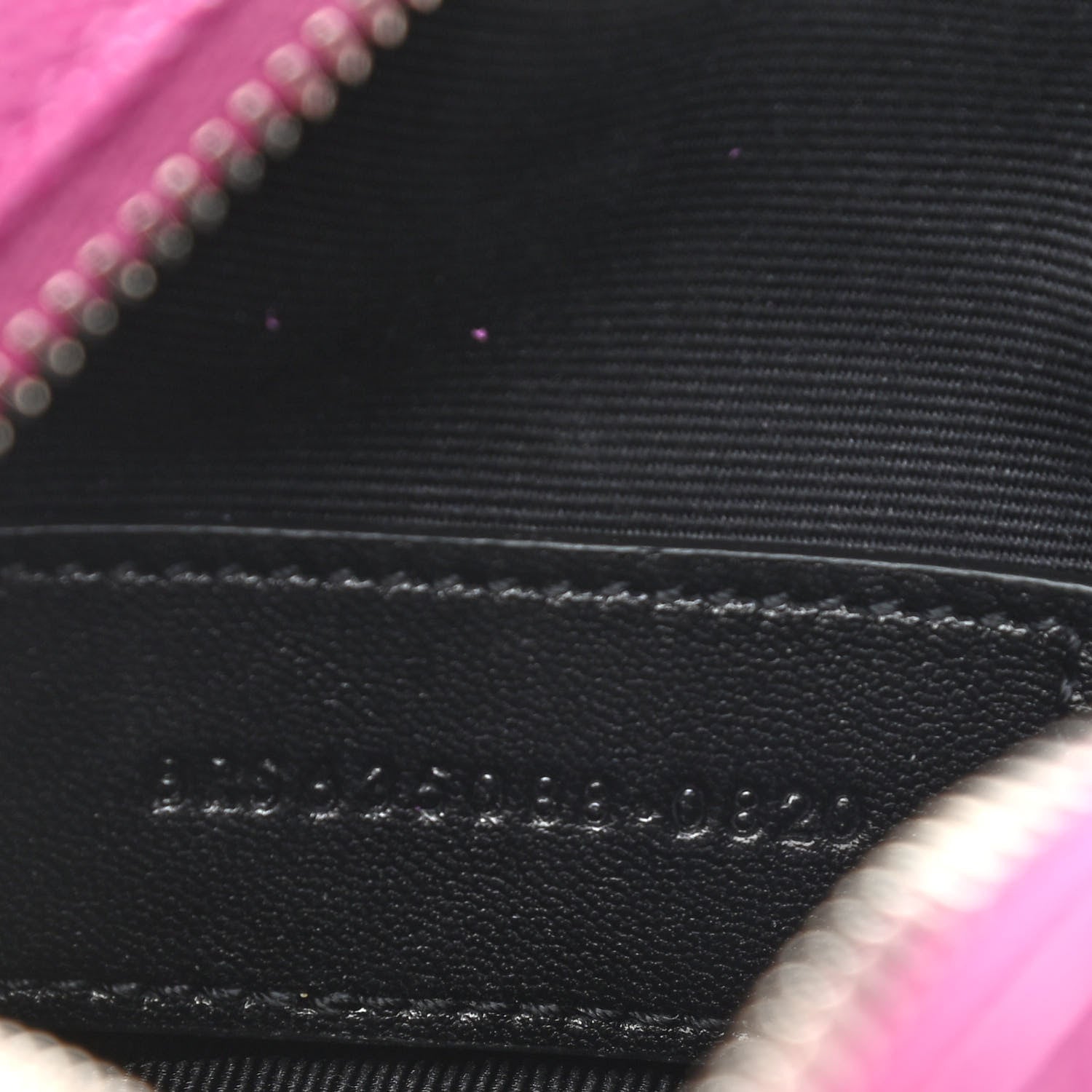 Saint Laurent Grain De Poudre Matelasse Monogram Baby Lou Camera Bag Electric Fuxia 7 of 9