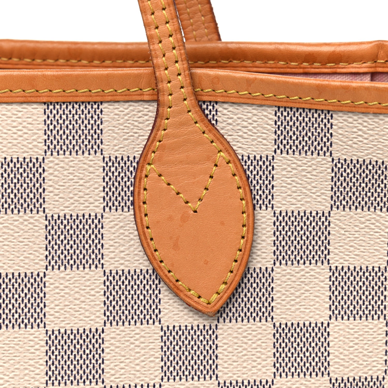 Louis Vuitton Damier Azur Neo Neverfull MM Rose Ballerine 12 of 16