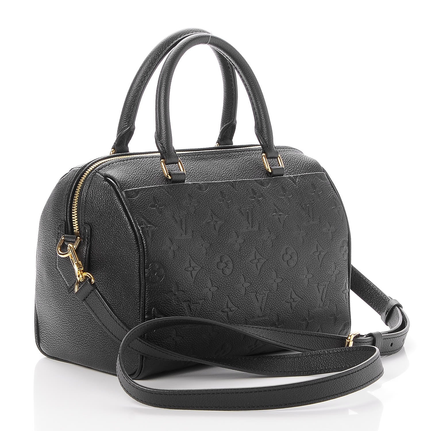 Louis Vuitton Empreinte Speedy Bandouliere 25 NM Black 4 of 8