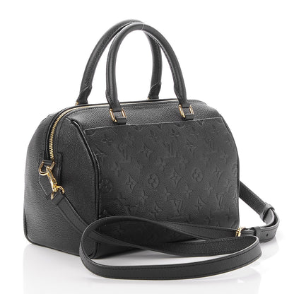 Louis Vuitton Empreinte Speedy Bandouliere 25 NM Black 4 of 8