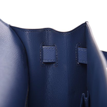 Hermes Epsom Kelly Sellier 32 Bleu Brighton 18 of 43