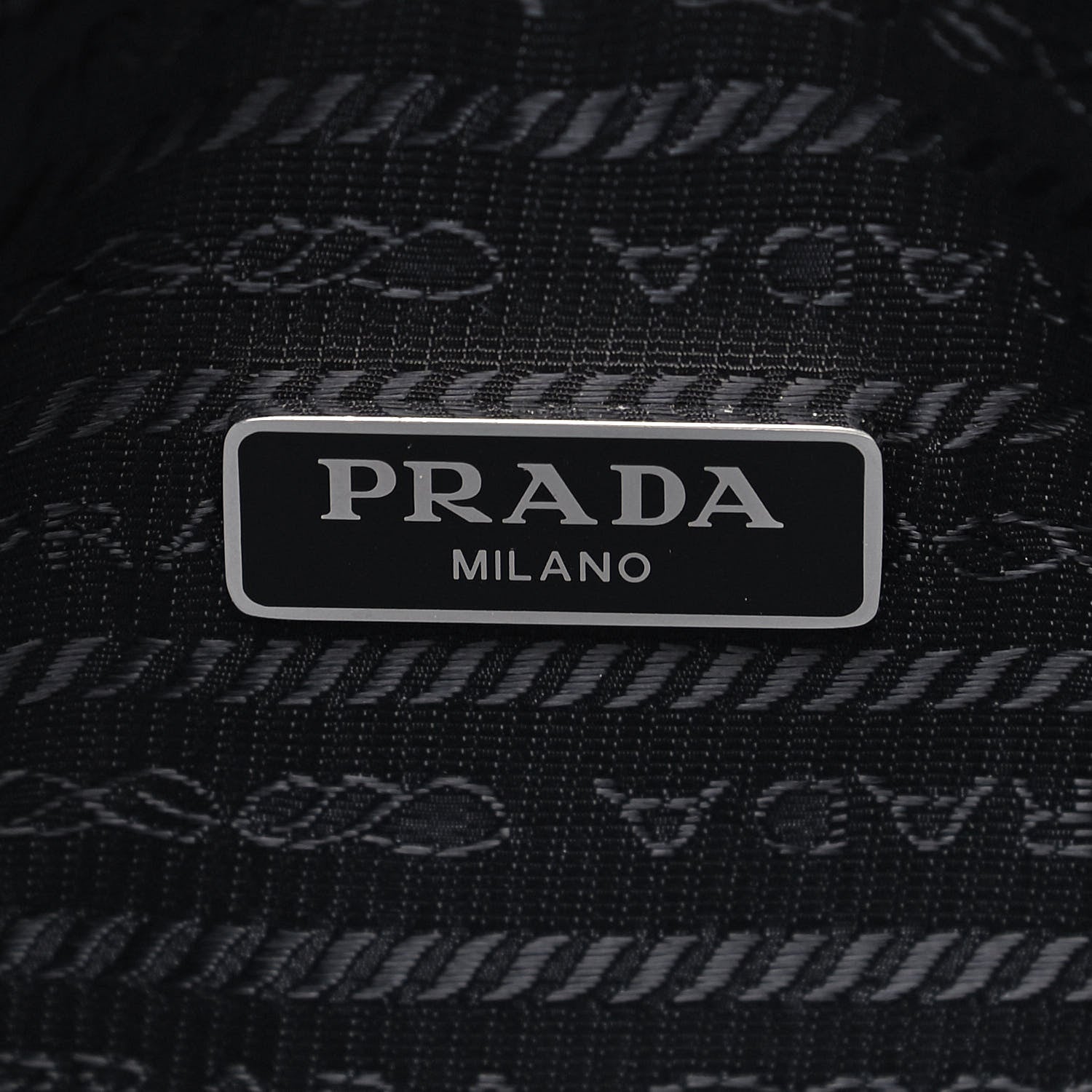 Prada Tessuto Nylon Mini Re-Edition 2000 Bag Black 8 of 9
