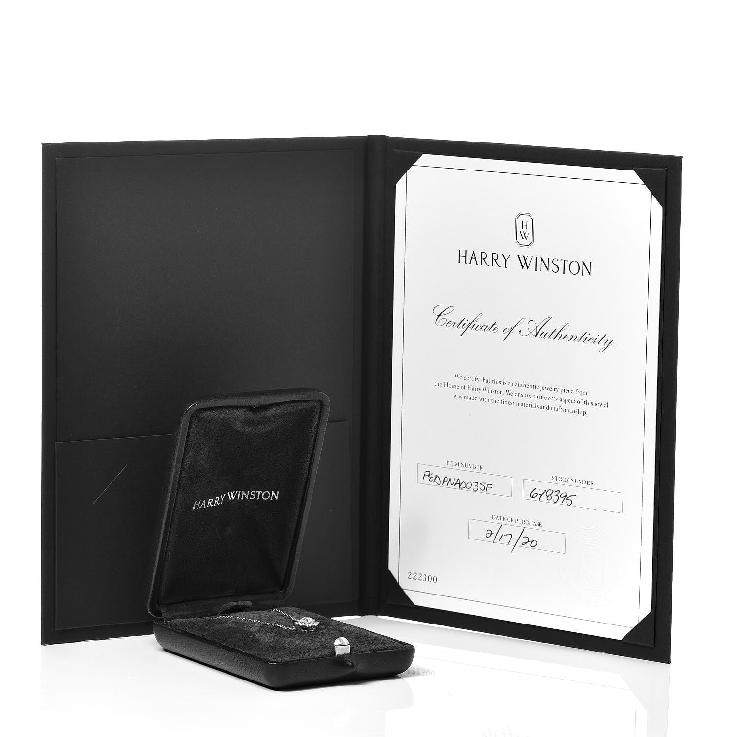 Harry Winston Platinum Diamond Petite Sunflower Pendant Necklace 8 of 8