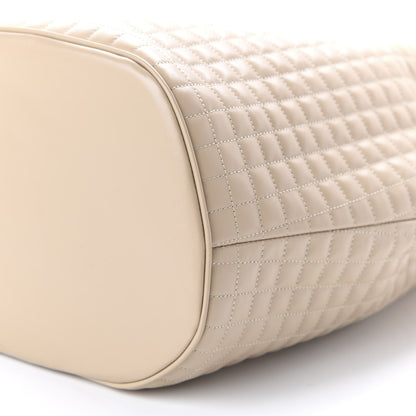 Celine Calfskin Quilted Small C Backpack Nude 6 of 9
