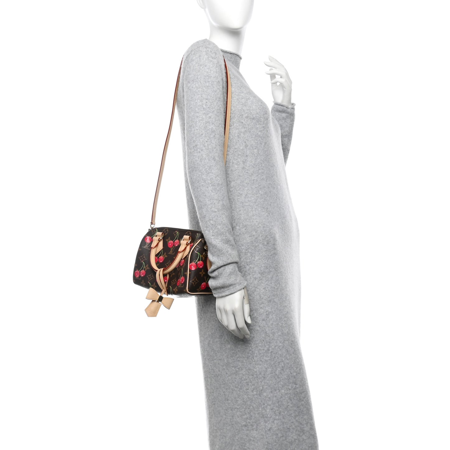 LV X TM Monogram Cerises Speedy Bandouliere 20