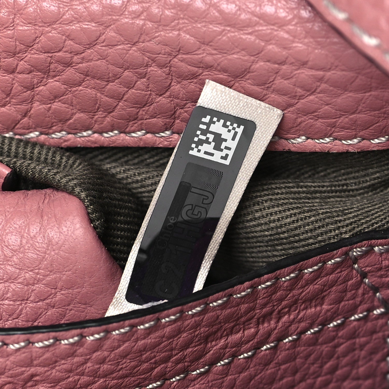 Chloe Calfskin Mini Marcie Round Crossbody Bag Rusty Pink 8 of 11