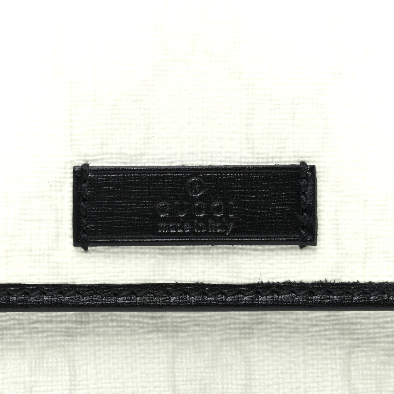 Gucci GG Plus Monogram Joy French Flap Wallet White Black 7 of 8