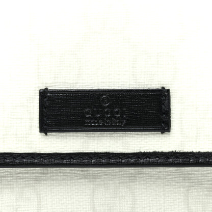 Gucci GG Plus Monogram Joy French Flap Wallet White Black 7 of 8