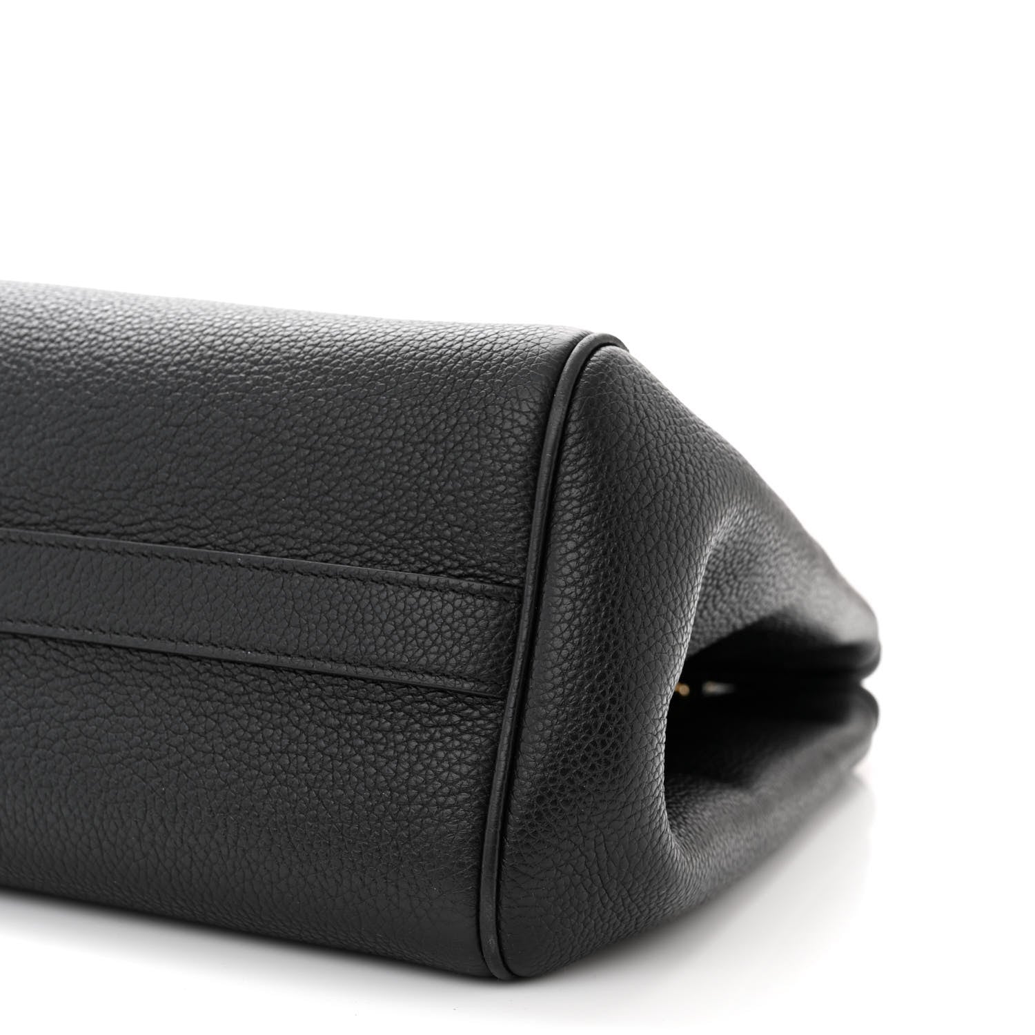 Celine Grained Calfskin Small Folded Cabas Black 10 of 10