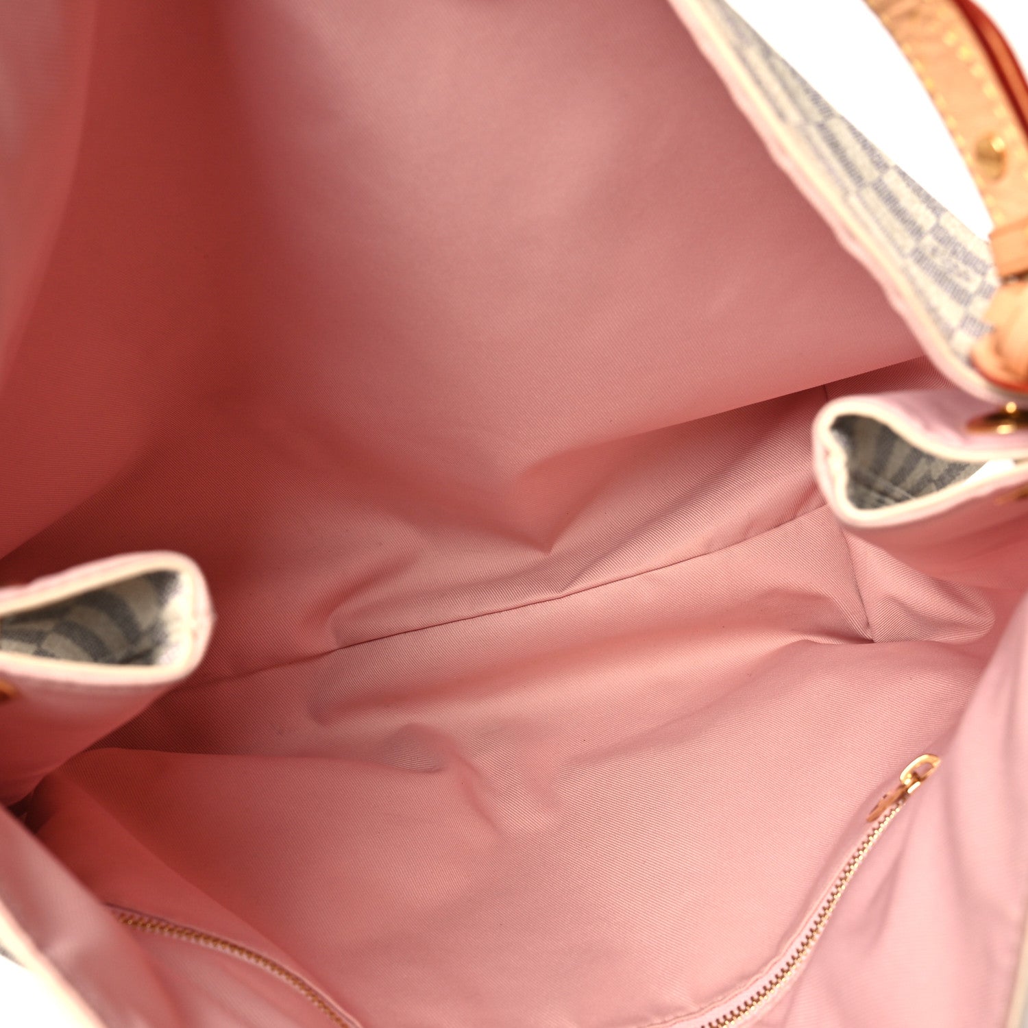 Louis Vuitton Damier Azur Graceful MM Rose Ballerine 5 of 9