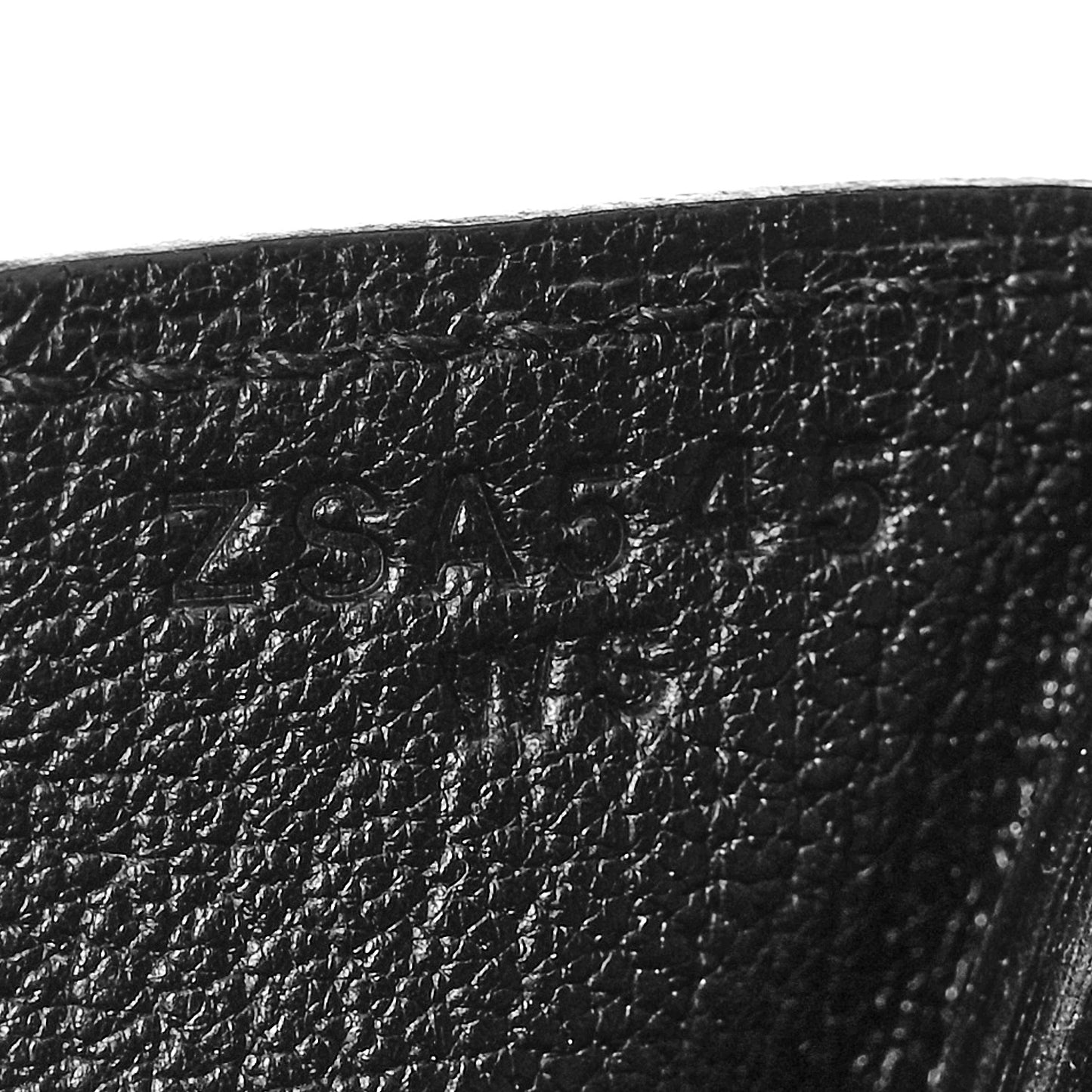 Ostrich Shiny Alligator Birkin Touch 30 Black