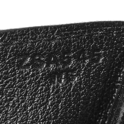 Hermes Ostrich Shiny Alligator Birkin Touch 30 Black 7 of 13