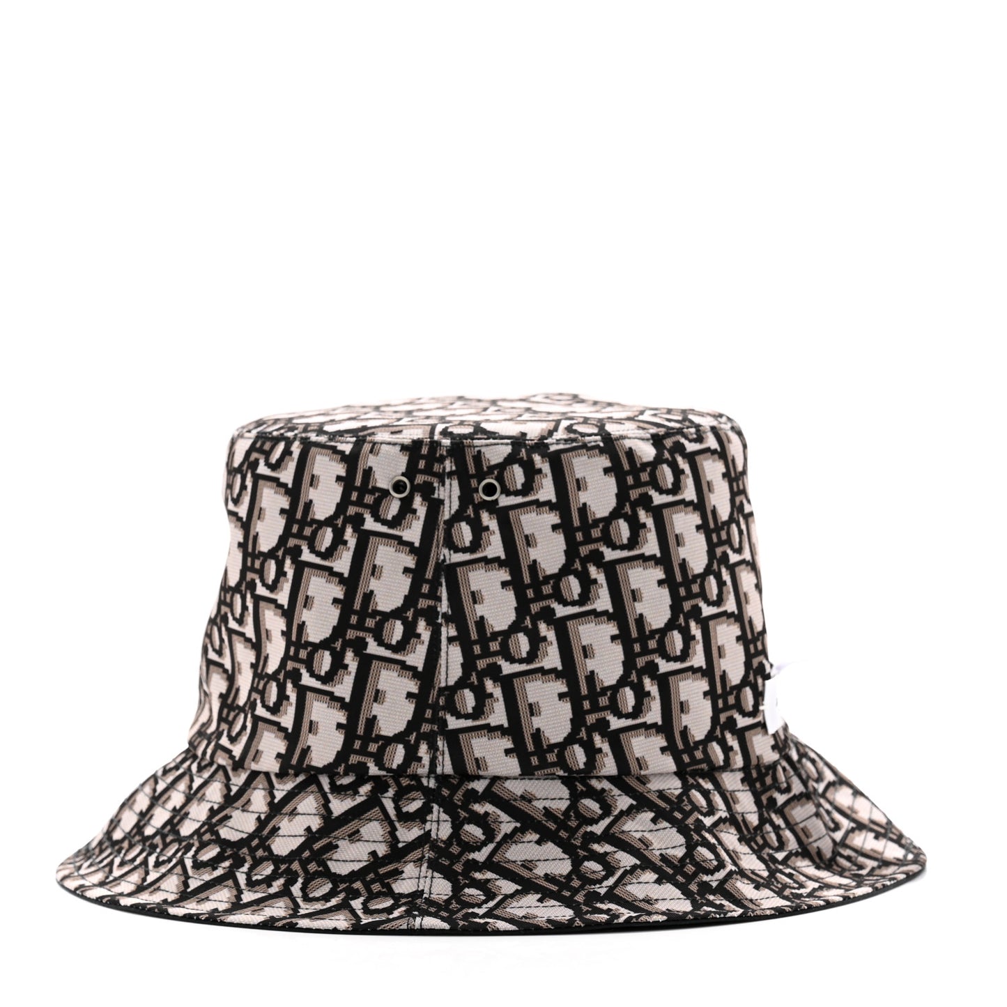 Oblique Reversible Teddy-D Brim Bucket Hat 57 Black