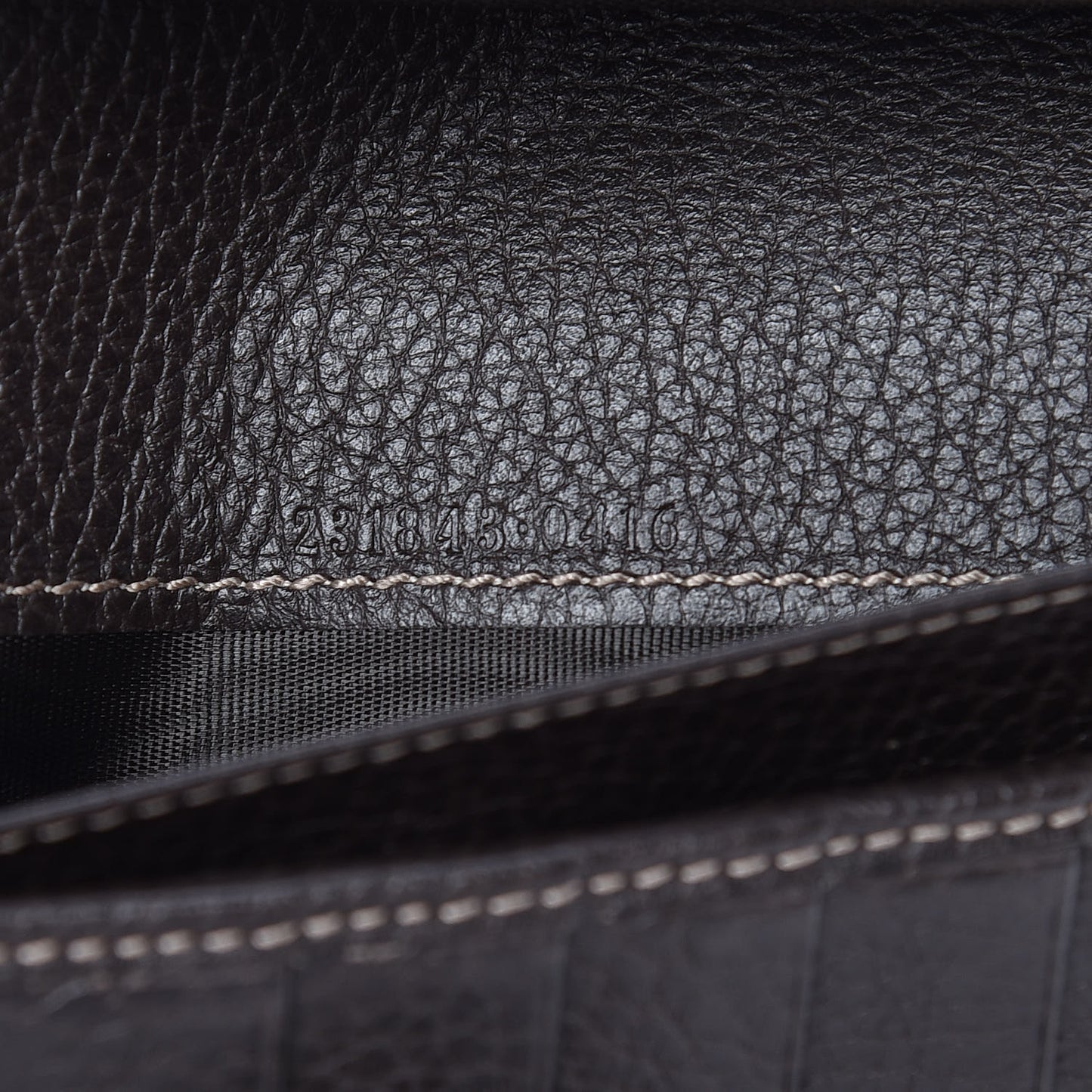 Calfskin Monogram Blondie Continental Wallet Dark Brown