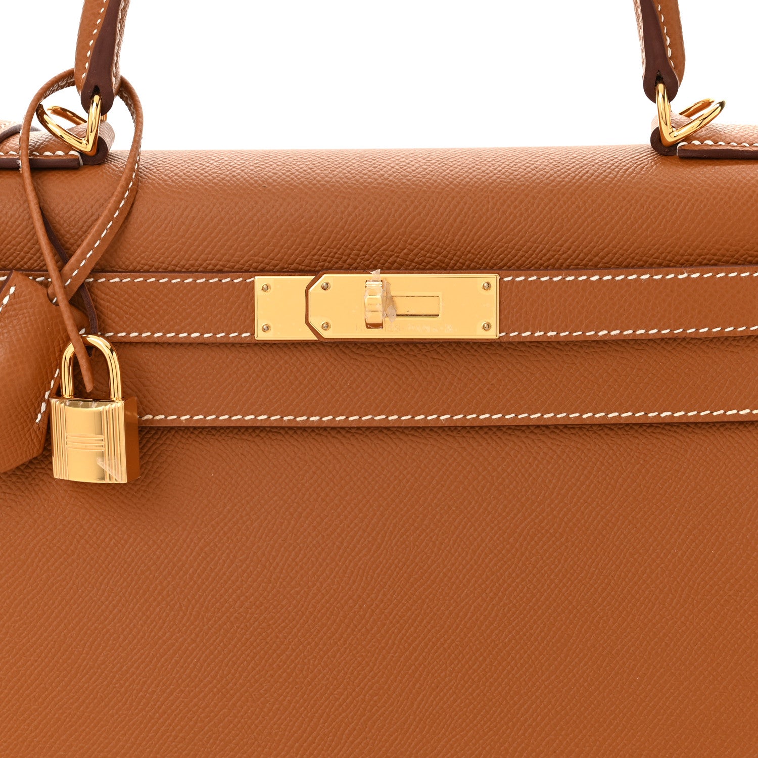 Hermes Epsom Kelly Sellier 28 Gold 8 of 11