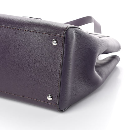 Fendi Vitello Elite Regular 2Jours Tote Ametista 9 of 9