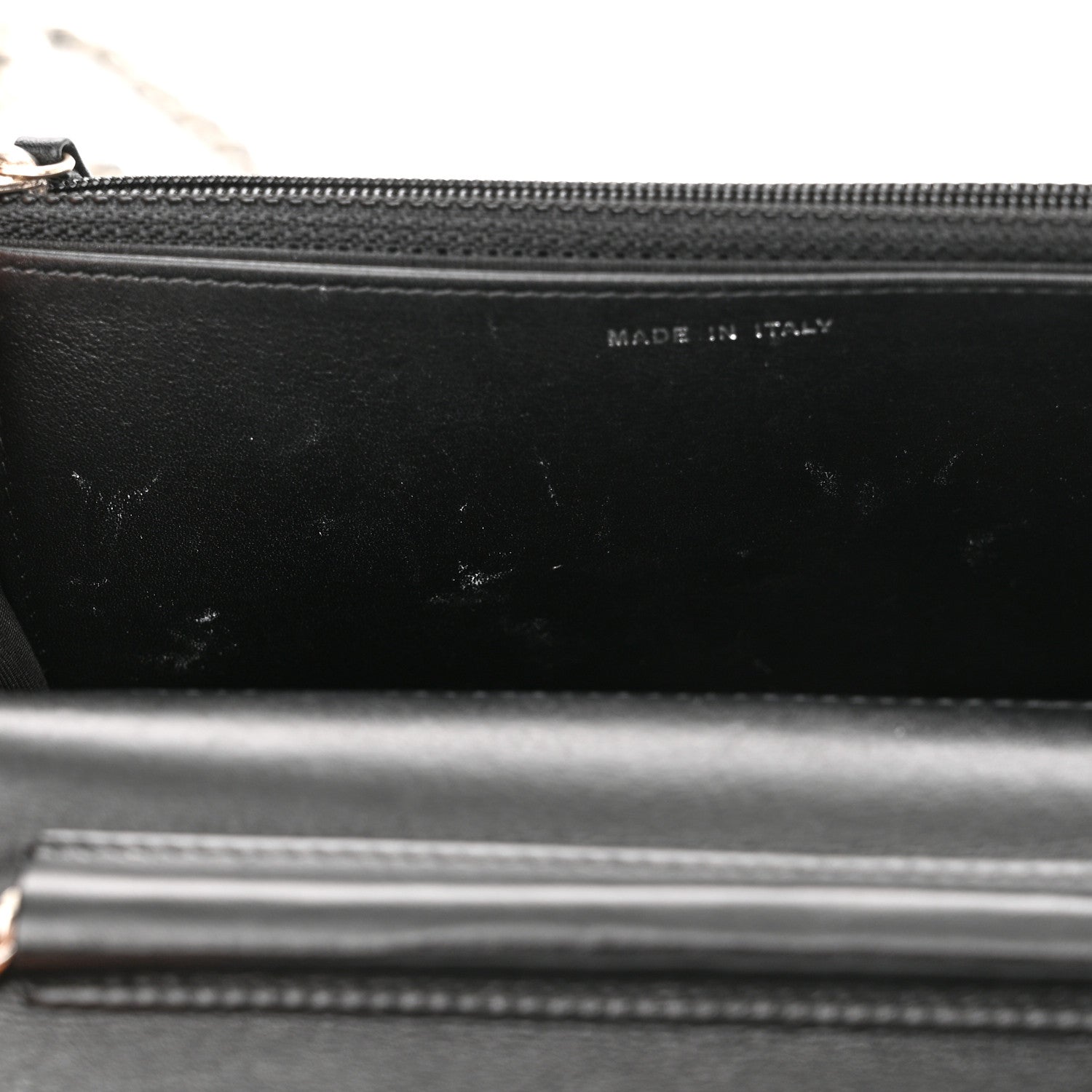 Chanel Caviar Sevruga Wallet On Chain WOC Black 12 of 15