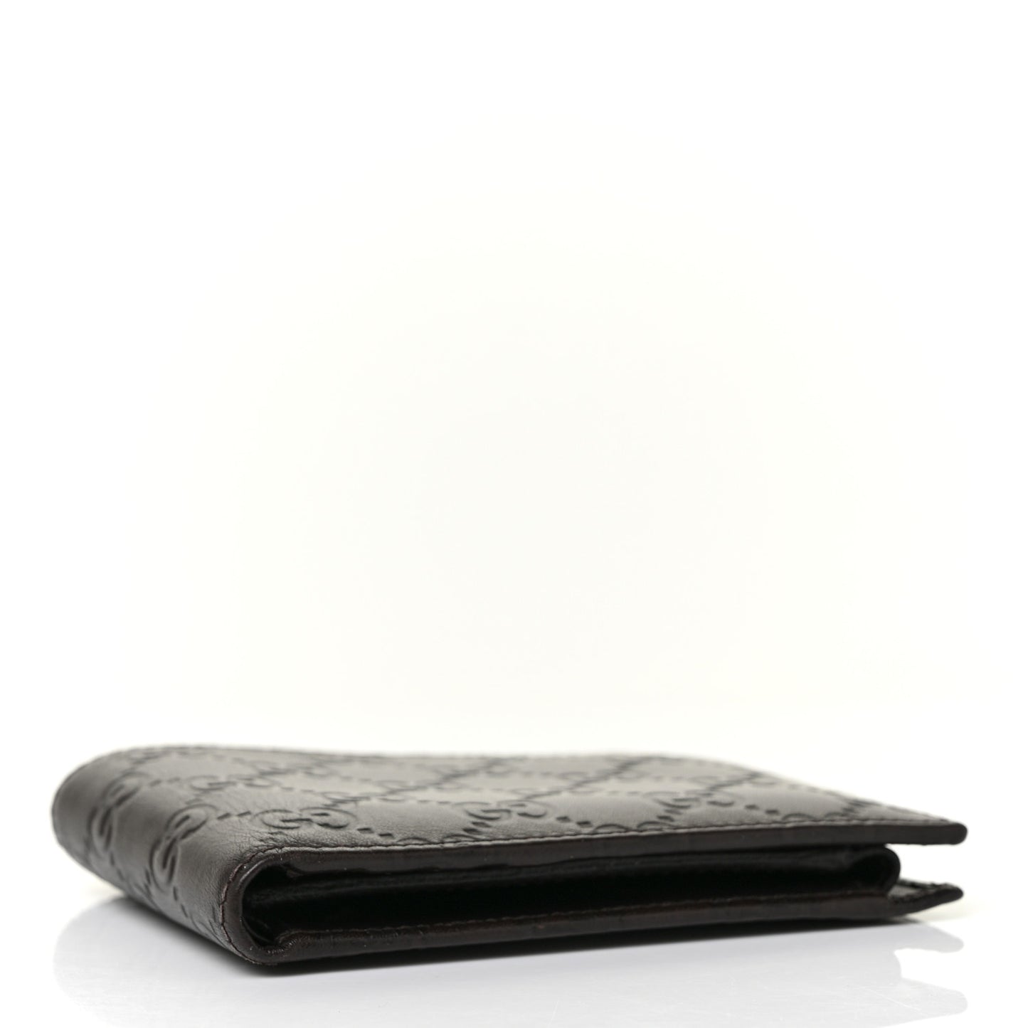 Guccissima Bi-Fold ID Wallet Black