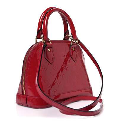 Louis Vuitton Vernis Alma BB Rose Indien 3 of 10