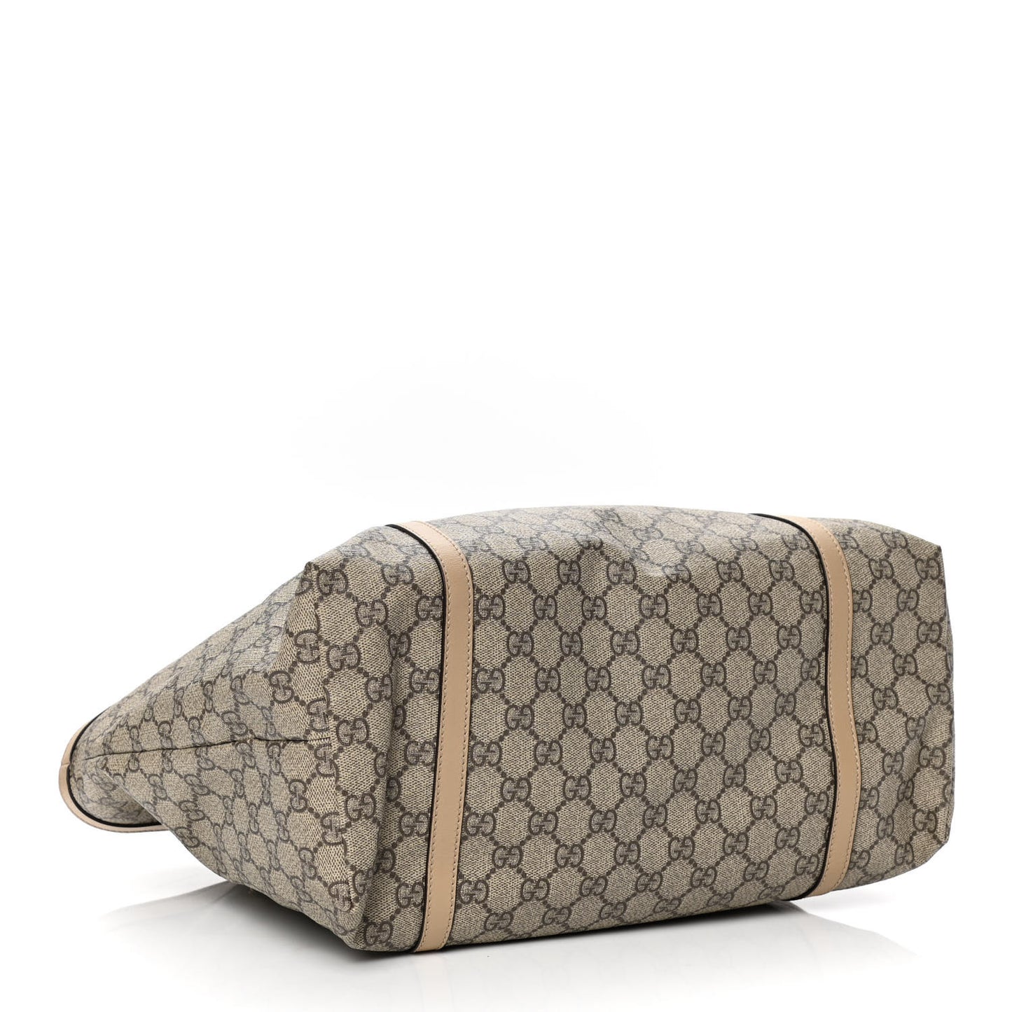 GG Supreme Monogram Medium Nice Tote Beige