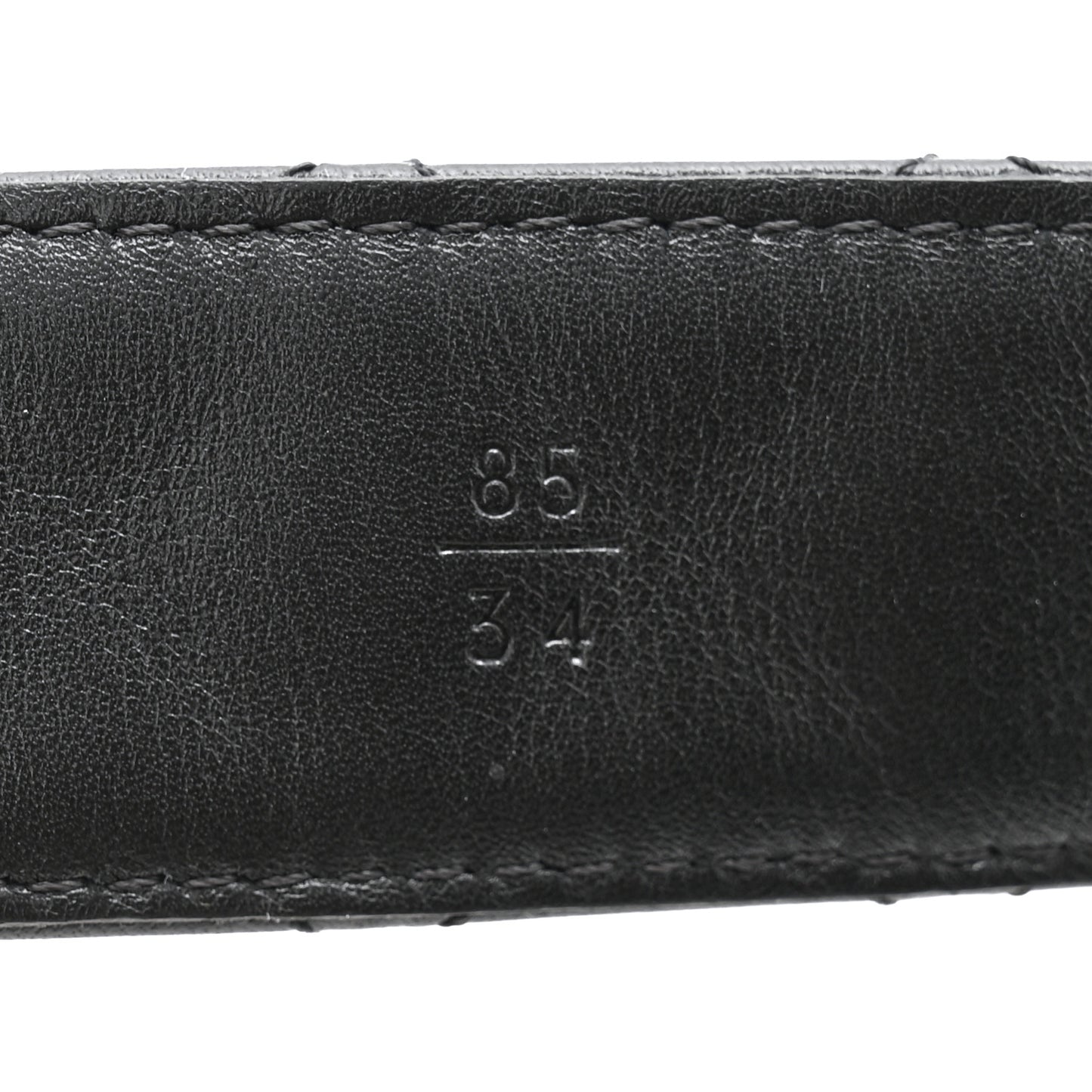 Lambskin Quilted CC Chain Belt 85 34 Black