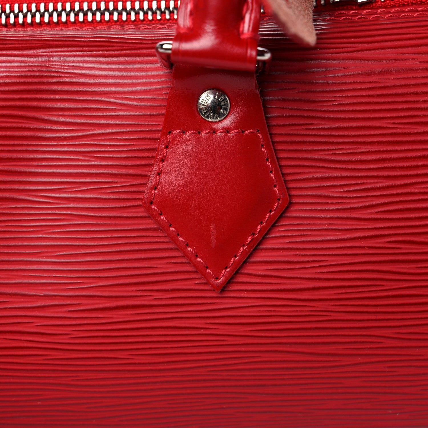 Louis Vuitton Epi Speedy 25 Rouge 16 of 22