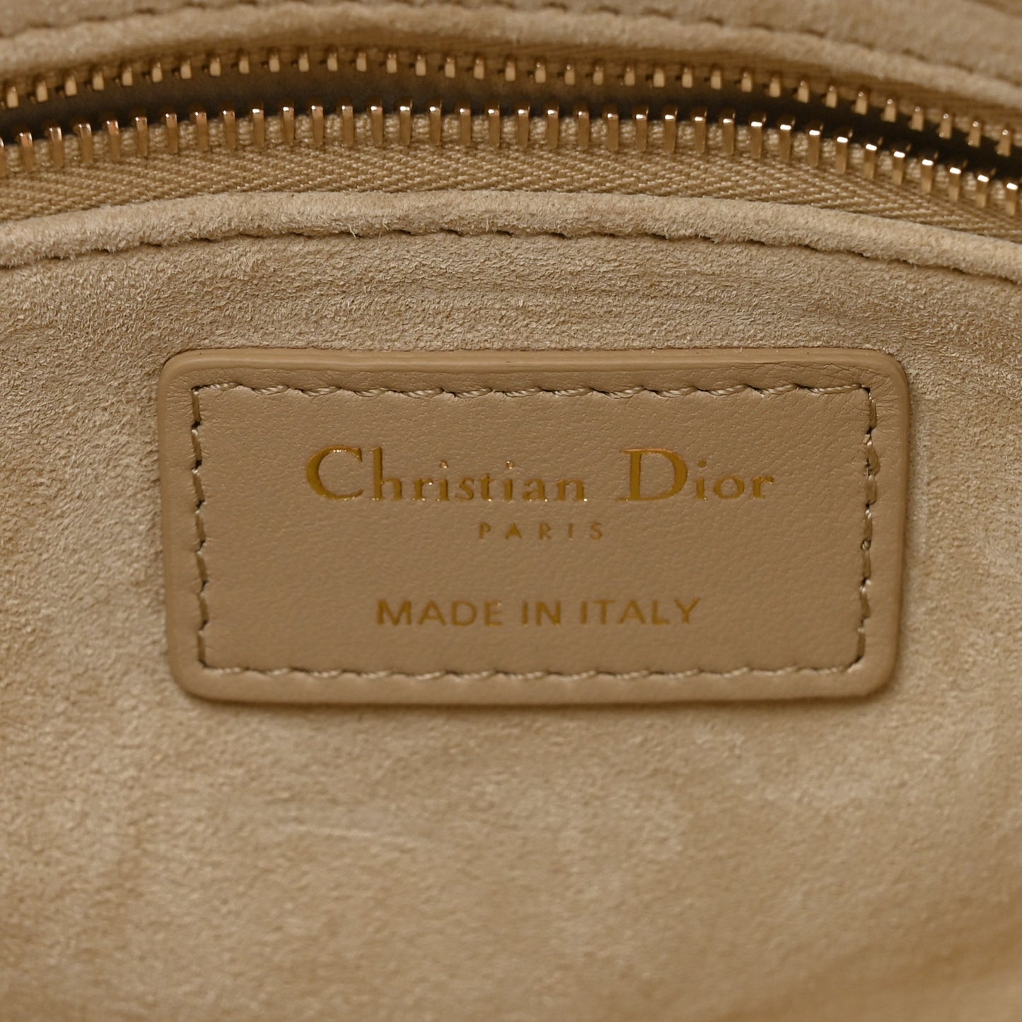 Lambskin Cannage Small My ABCDior Lady Dior Corda
