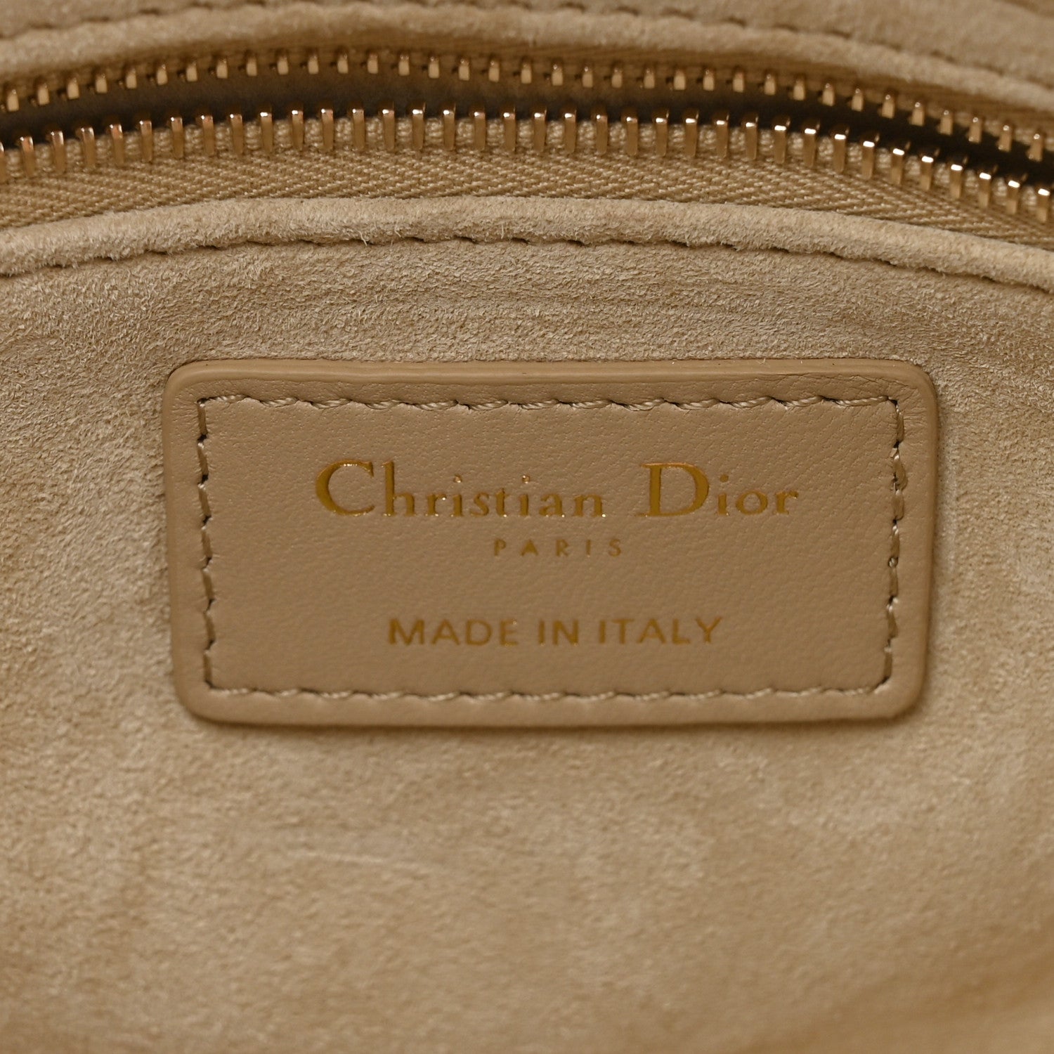 Christian Dior Lambskin Cannage Small My ABCDior Lady Dior Corda 6 of 13