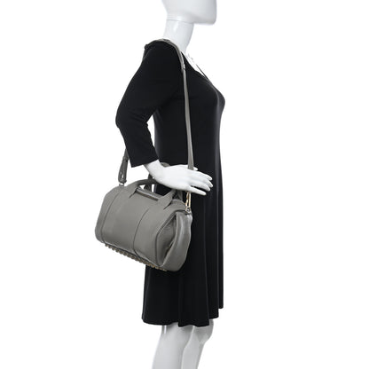Alexander Wang Pebbled Lambskin Rockie Oyster Pale Gold Hardware 3 of 19