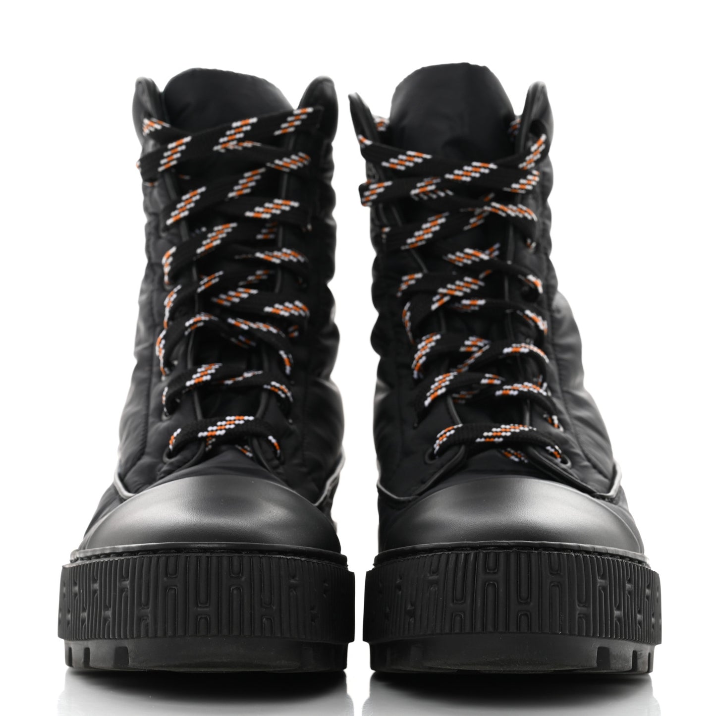 Calfskin Parachute Fresh Ankle Boots 37 Black