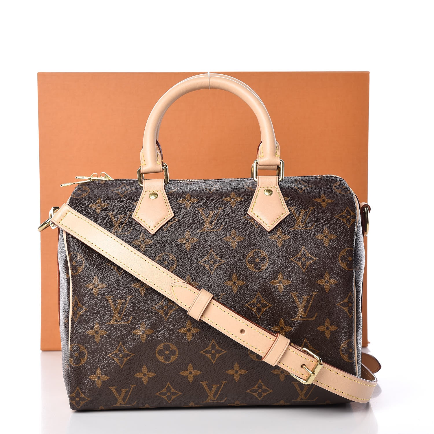 Louis Vuitton Monogram Speedy Bandouliere 25 11 of 11