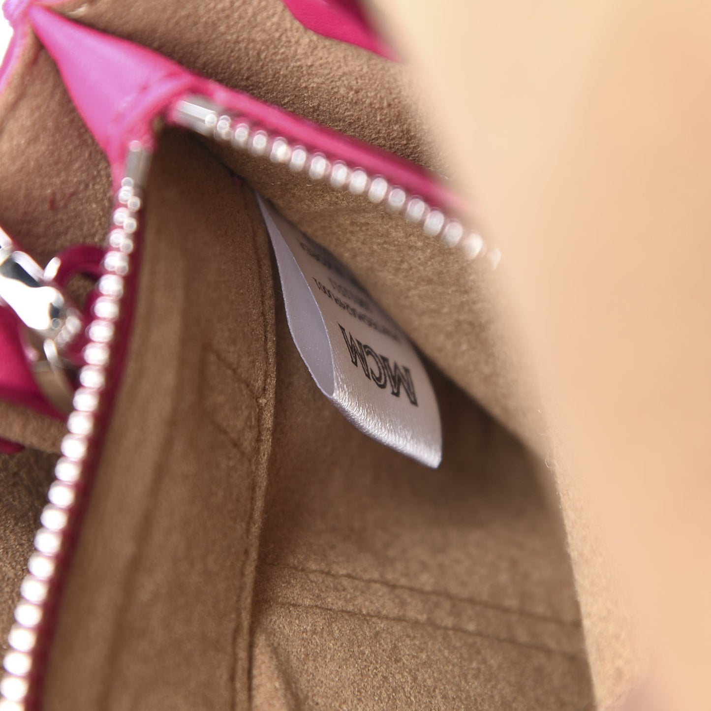 Grained Calfskin X-Mini Milla Tote Beetroot Pink