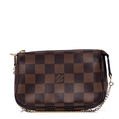 Louis Vuitton Damier Ebene Mini Pochette Accessories 1 of 4