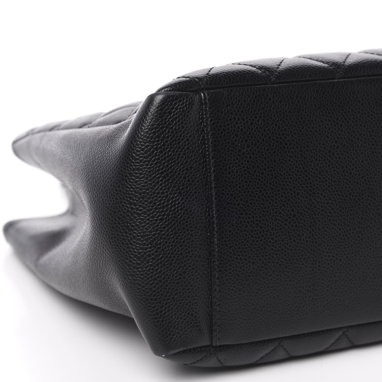 Chanel Caviar Quilted Grand Shopping Tote GST Black 8 of 13