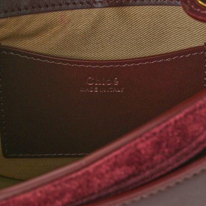 Chloe Calfskin Small Tess Bag Burnt Brown 6 of 9