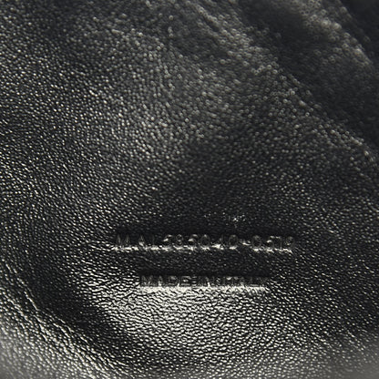 Saint Laurent Grain De Poudre Matelasse Monogram Mini Lou Camera Bag Black 7 of 11