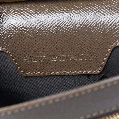 Burberry Patent London Crossbody Bag Brown 6 of 16