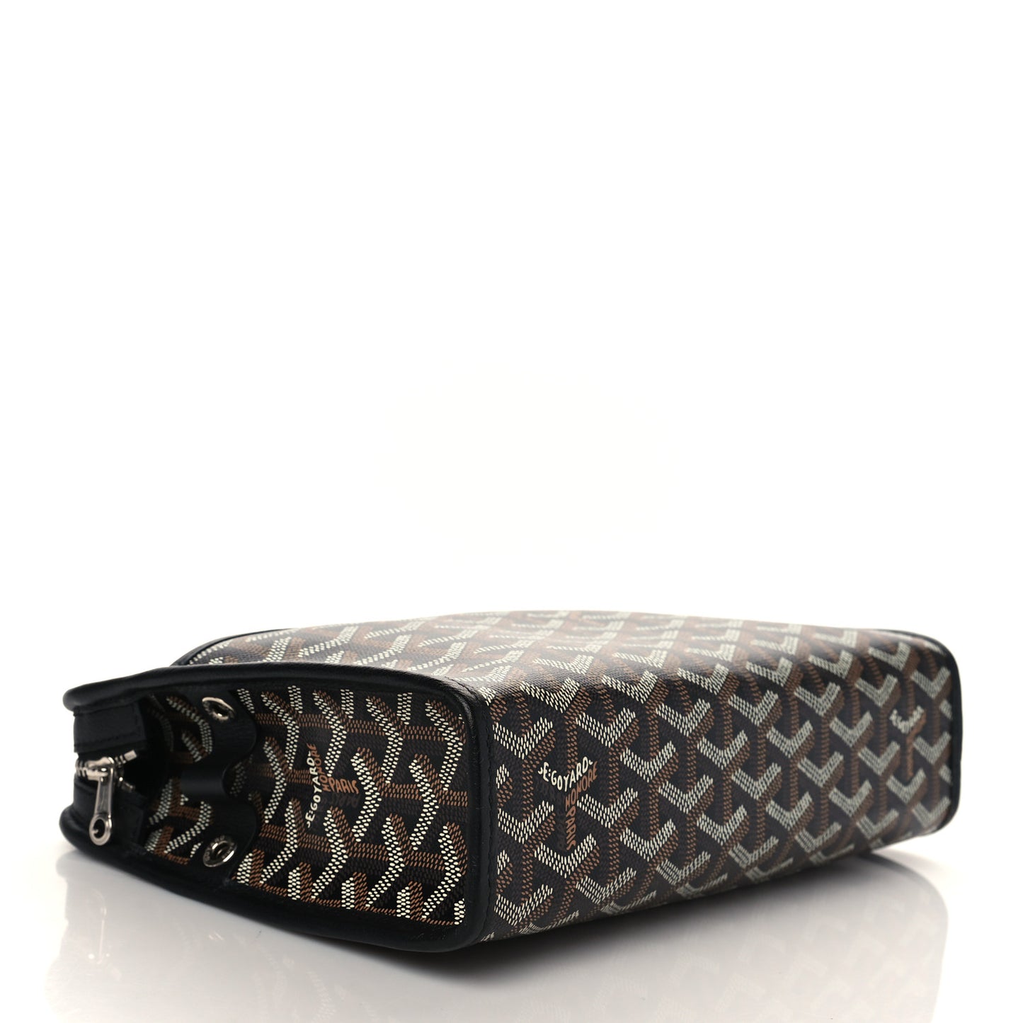 Goyardine Jouvence MM Toiletry Pouch Black