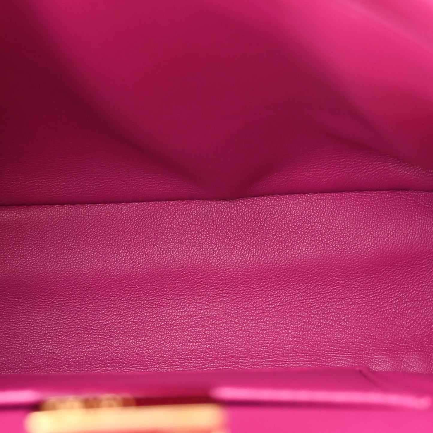 Nappa Mini Peekaboo Iconic Satchel Magenta