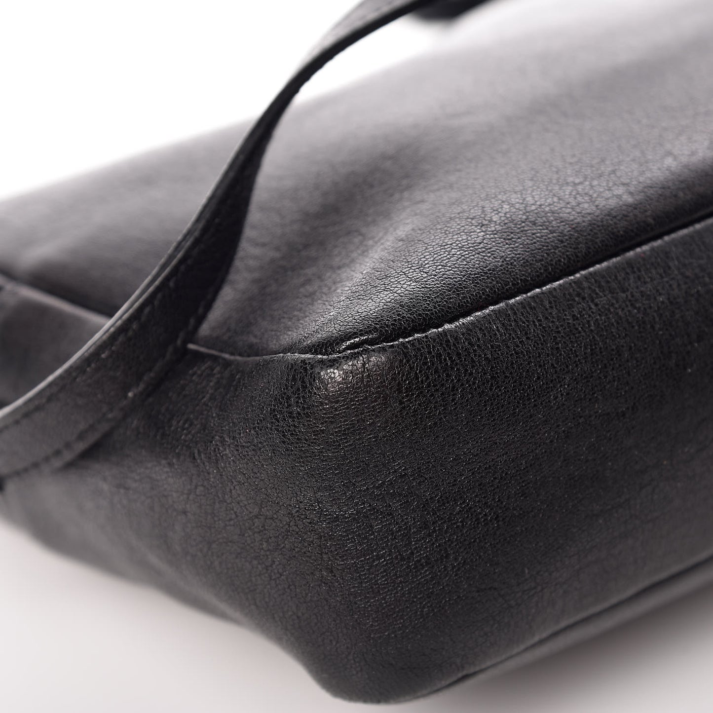 Lambskin Monogram Small Lou Camera Bag Black
