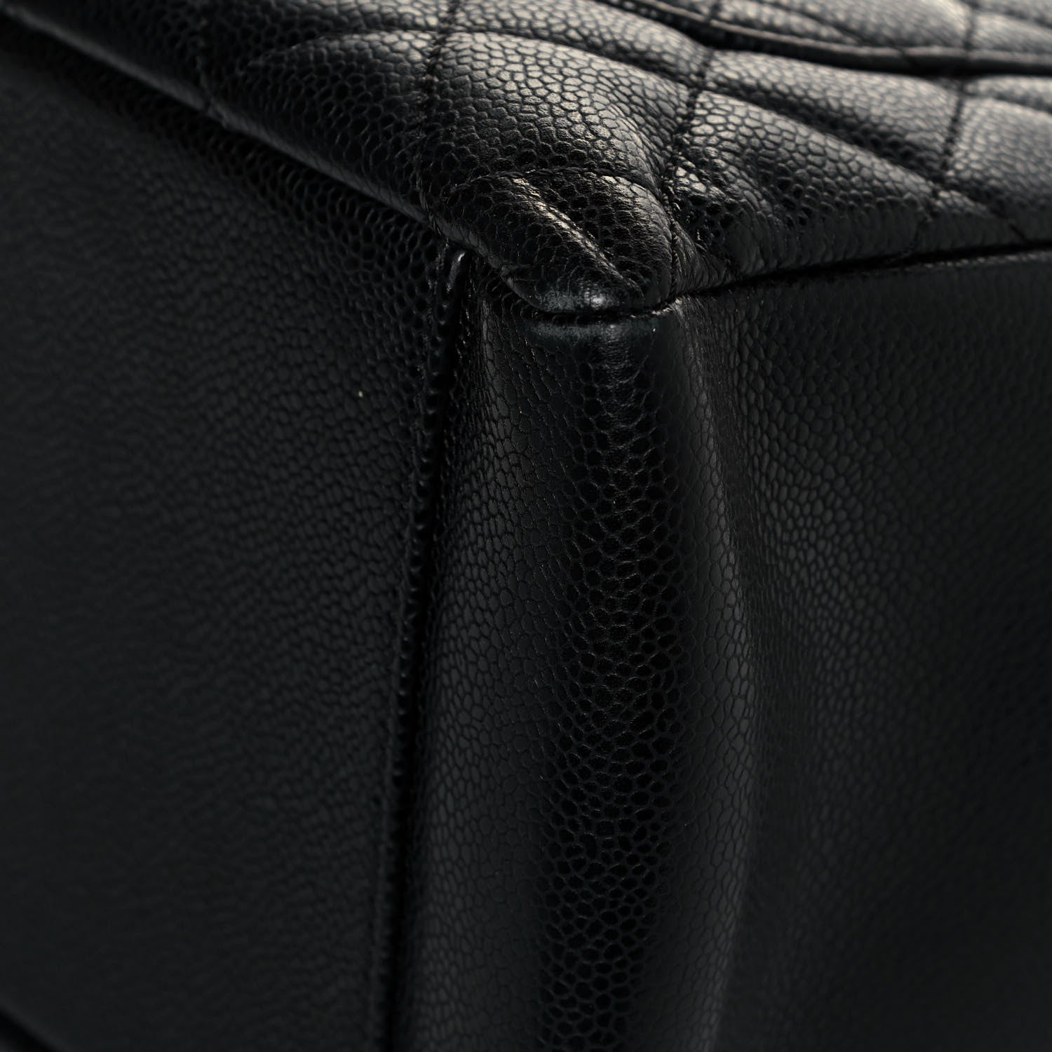 Chanel Caviar Quilted Grand Shopping Tote GST Black 11 of 11