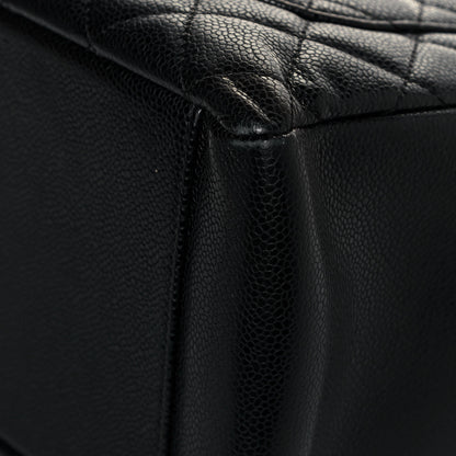 Chanel Caviar Quilted Grand Shopping Tote GST Black 11 of 11