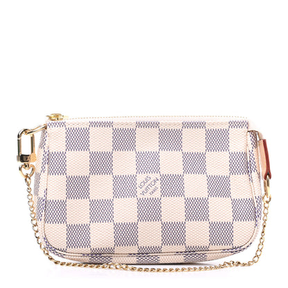 Louis Vuitton Damier Azur Mini Pochette Accessories 1 of 8