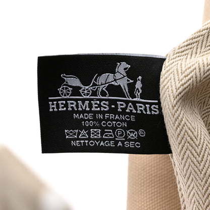 Hermes Canvas Small Bride-A-Brac Pouch Natural 9 of 10