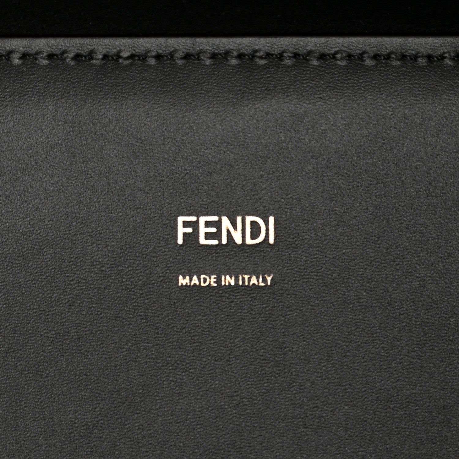 Fendi Vitello King Plexiglass Elaphe Python Print Logo Medium Fendi Sunshine Shopper Tote Dark Asphalt 6 of 10