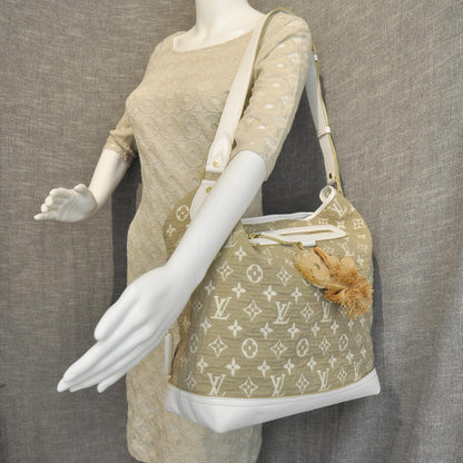 Louis Vuitton Monogram Sabbia Besace White 3 of 11