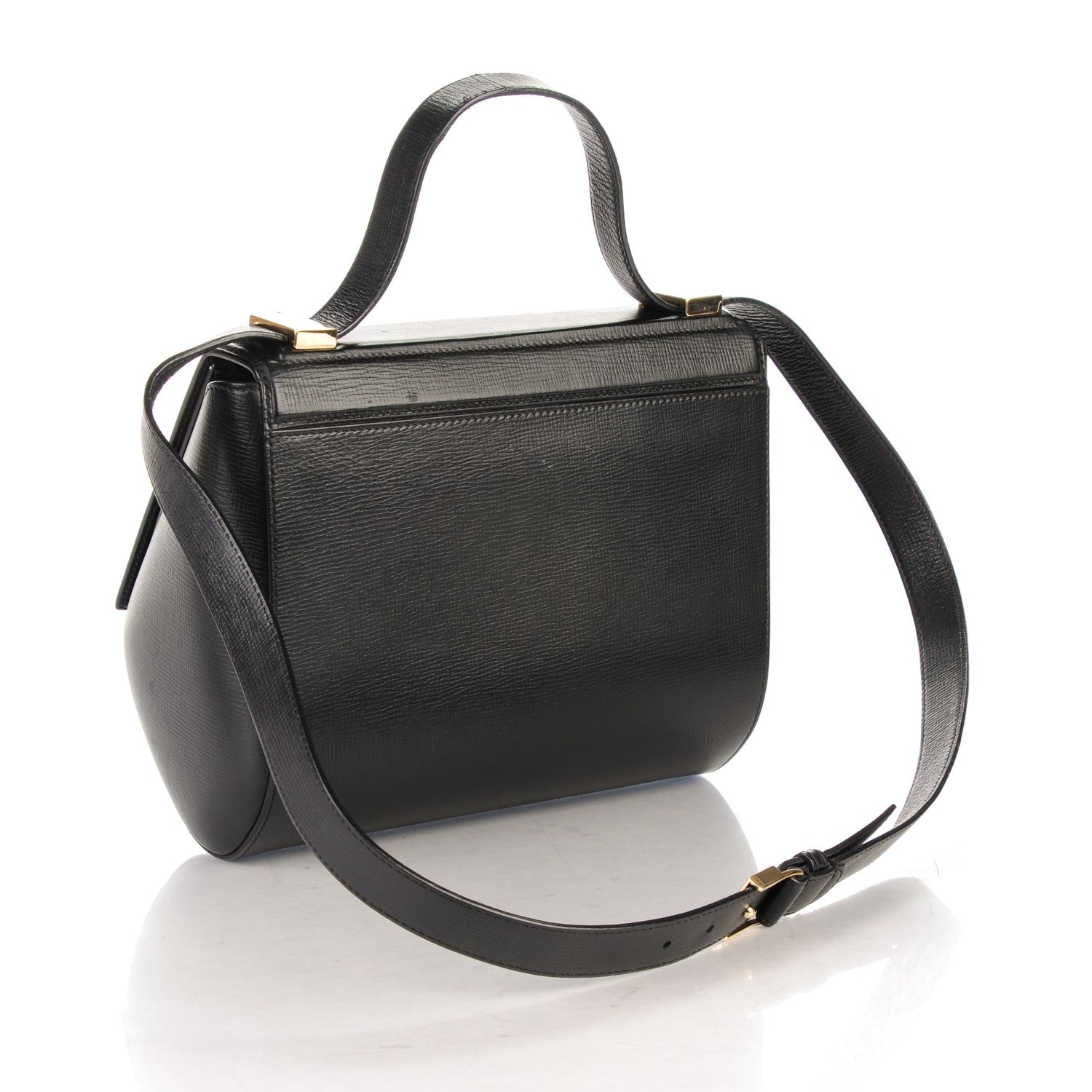 Givenchy Textured Calfskin Medium Pandora Box Crossbody Bag Black 3 of 9